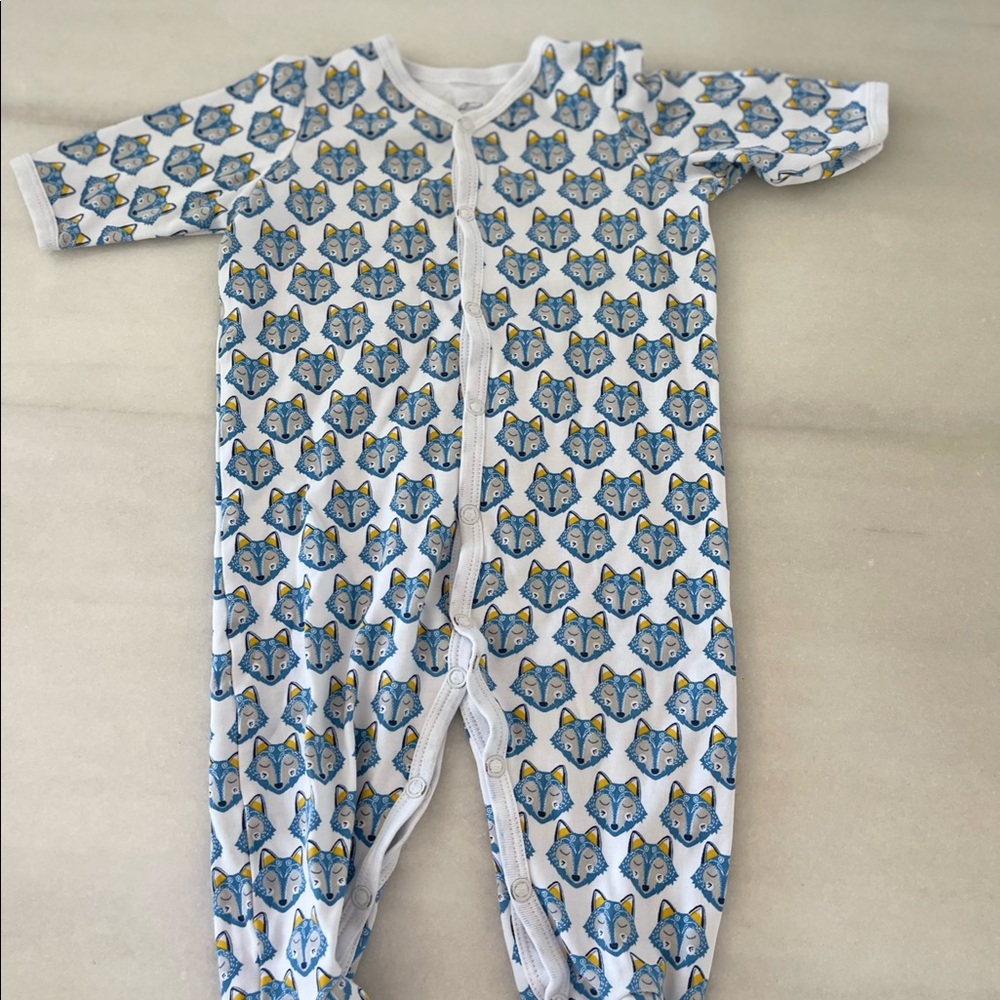 Roller Rabbit Fox Footie pajamas
